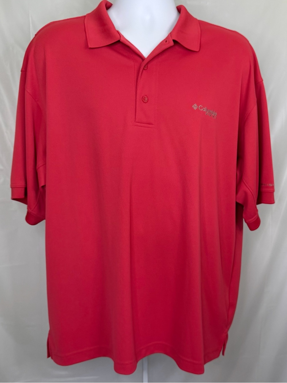 Columbia Men's Polo Shirt Breathable Short Sleeve Omni Shade PFG